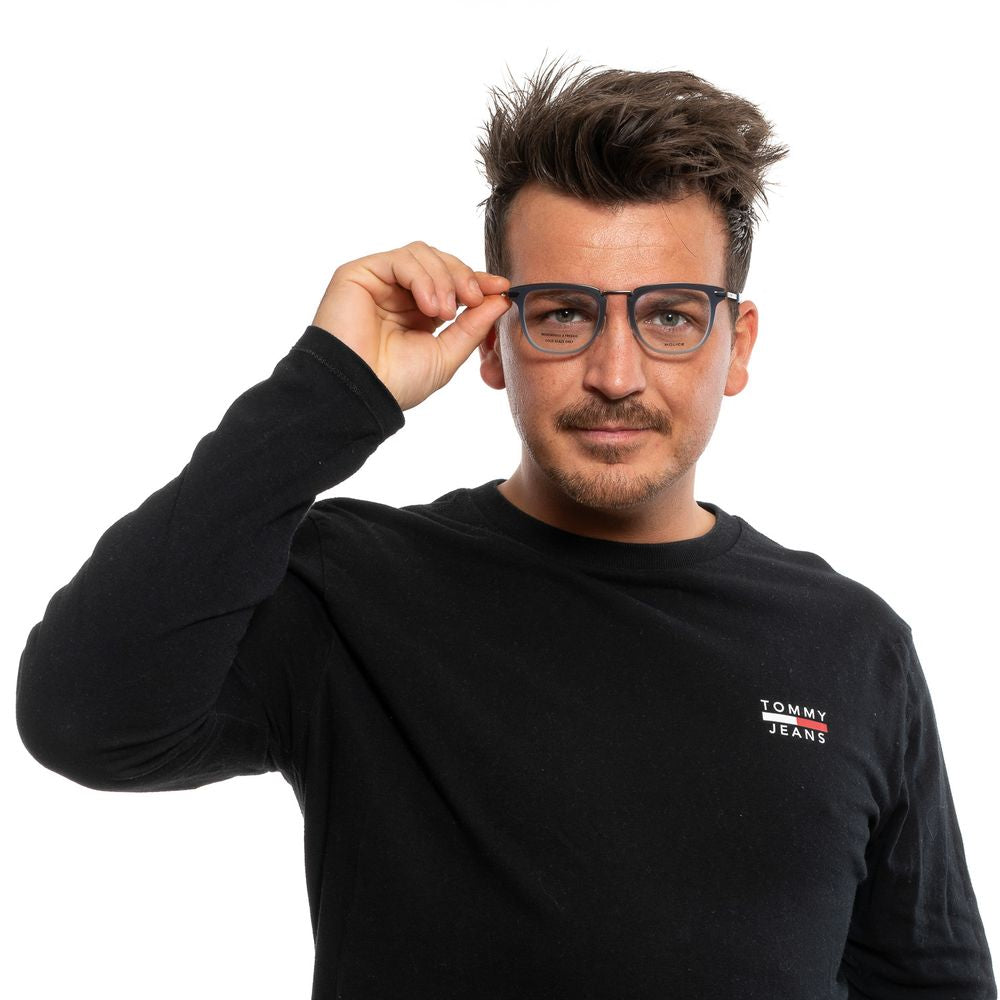 Police Blue Metal & Plastic Glasses Men's (Frames)