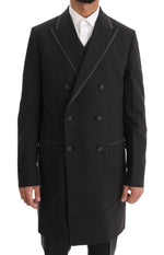 Dolce & Gabbana Gray Wool Stretch 3 Piece Two Button Men's Suit