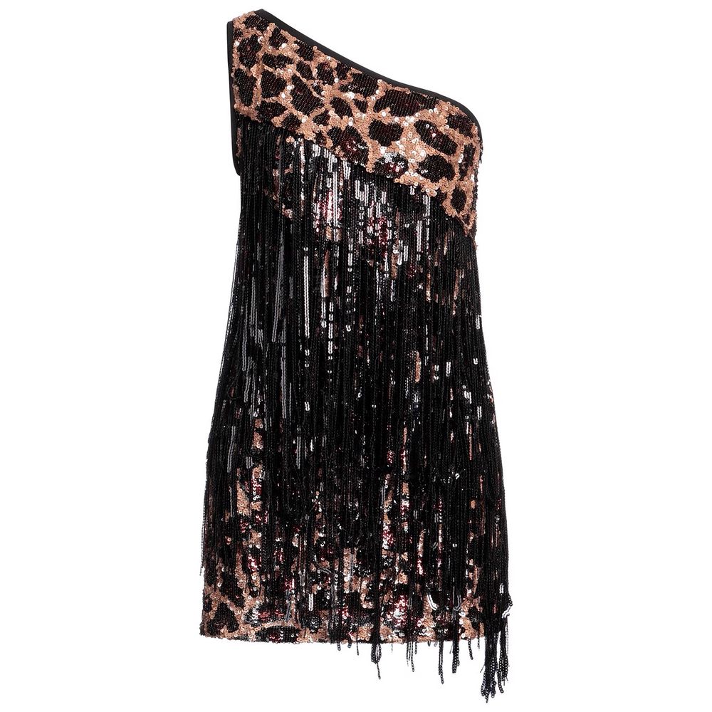 PINKO Brown Polyamide Women's Dress