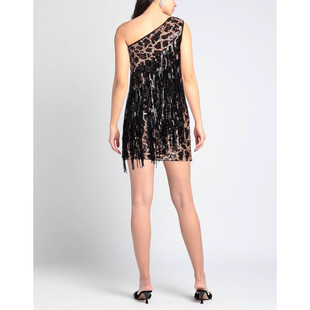 PINKO Brown Polyamide Women's Dress