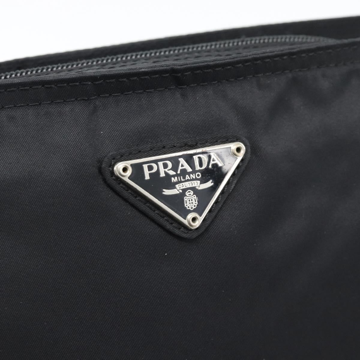 Prada Shoulder Tessuto Black Nylon Shoulder Bag Bag (Pre-Owned)