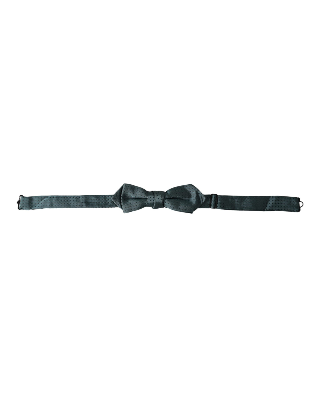 Dolce & Gabbana Green Silk Fantasy Adjustable Neck Men Papillon Bow Men's Tie