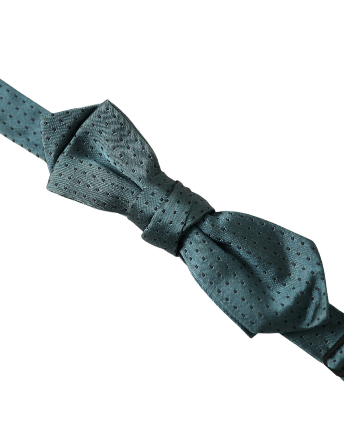 Dolce & Gabbana Green Silk Fantasy Adjustable Neck Men Papillon Bow Men's Tie
