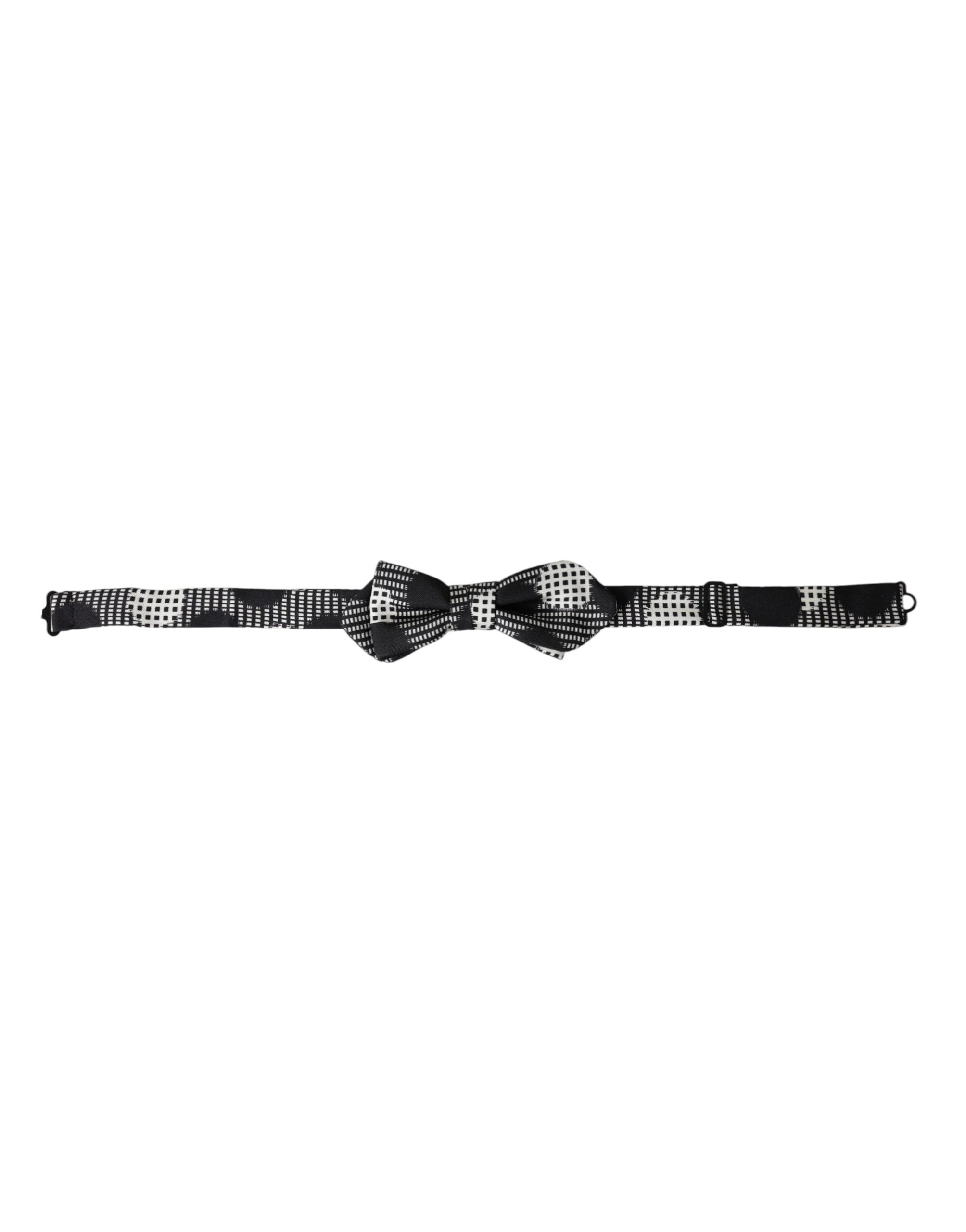 Dolce & Gabbana Multicolor Silk Polka Dot Adjustable Neck Men Papillon Bow Men's Tie