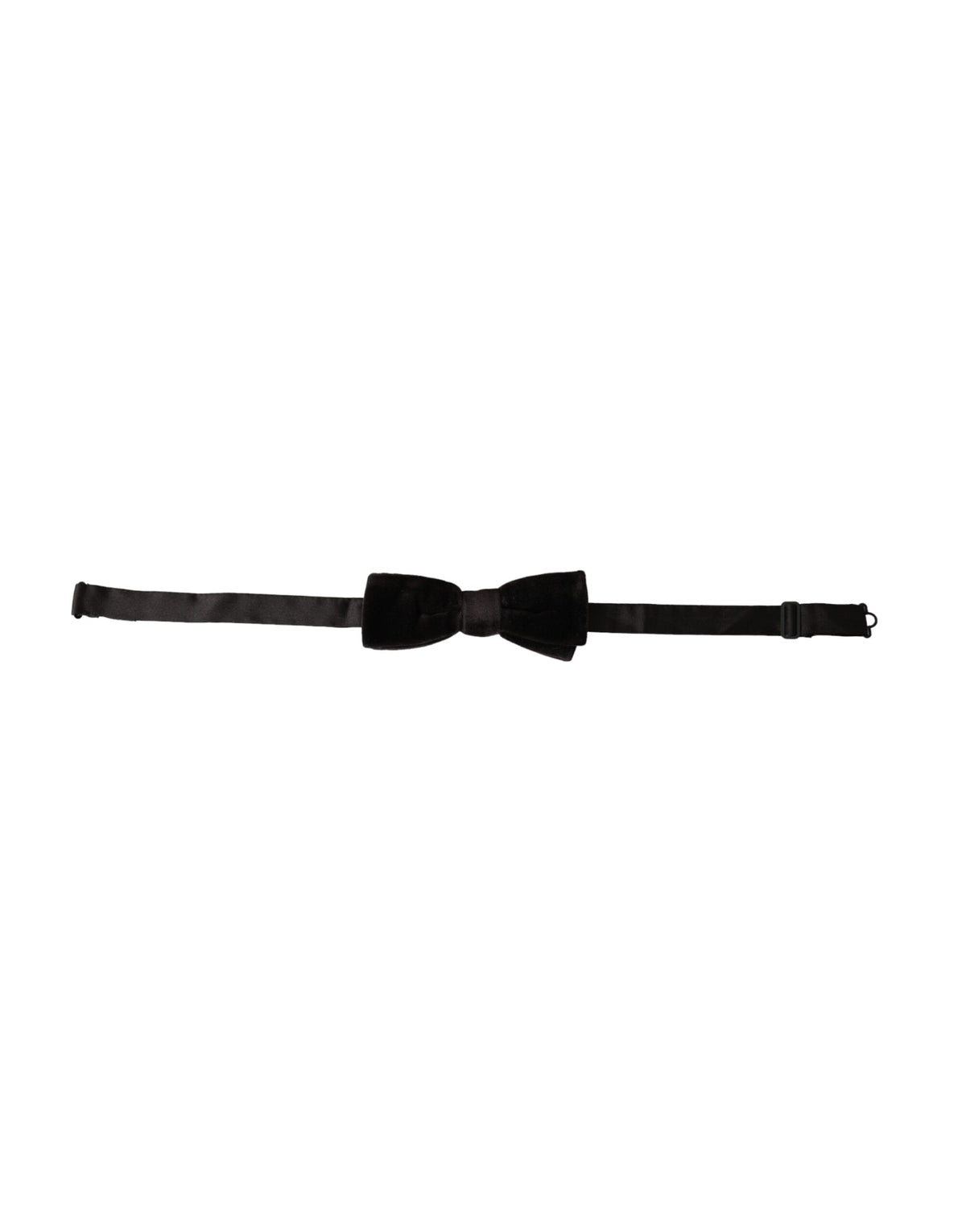 Dolce & Gabbana Maroon Velvet Cotton Adjustable Neck Men Bow Men's Tie