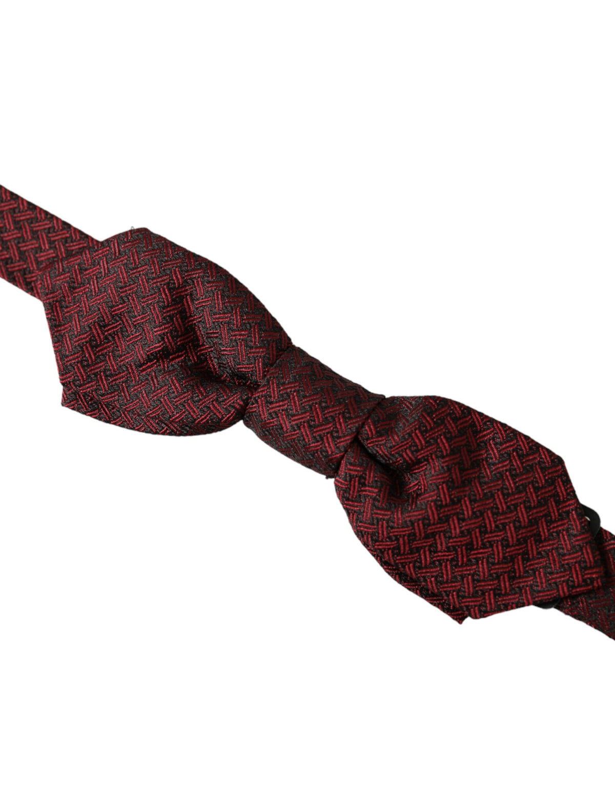 Dolce & Gabbana Red Silk Fantasy Adjustable Neck Men Bow Men's Tie