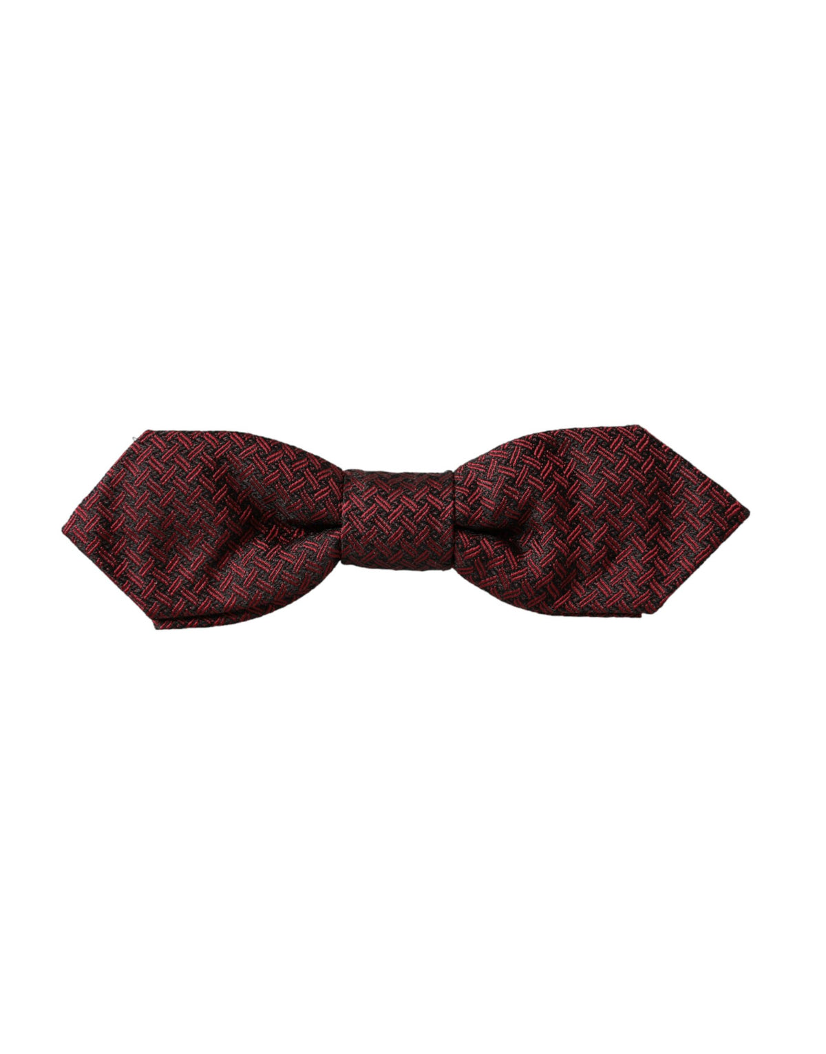 Dolce & Gabbana Red Silk Fantasy Adjustable Neck Men Bow Men's Tie