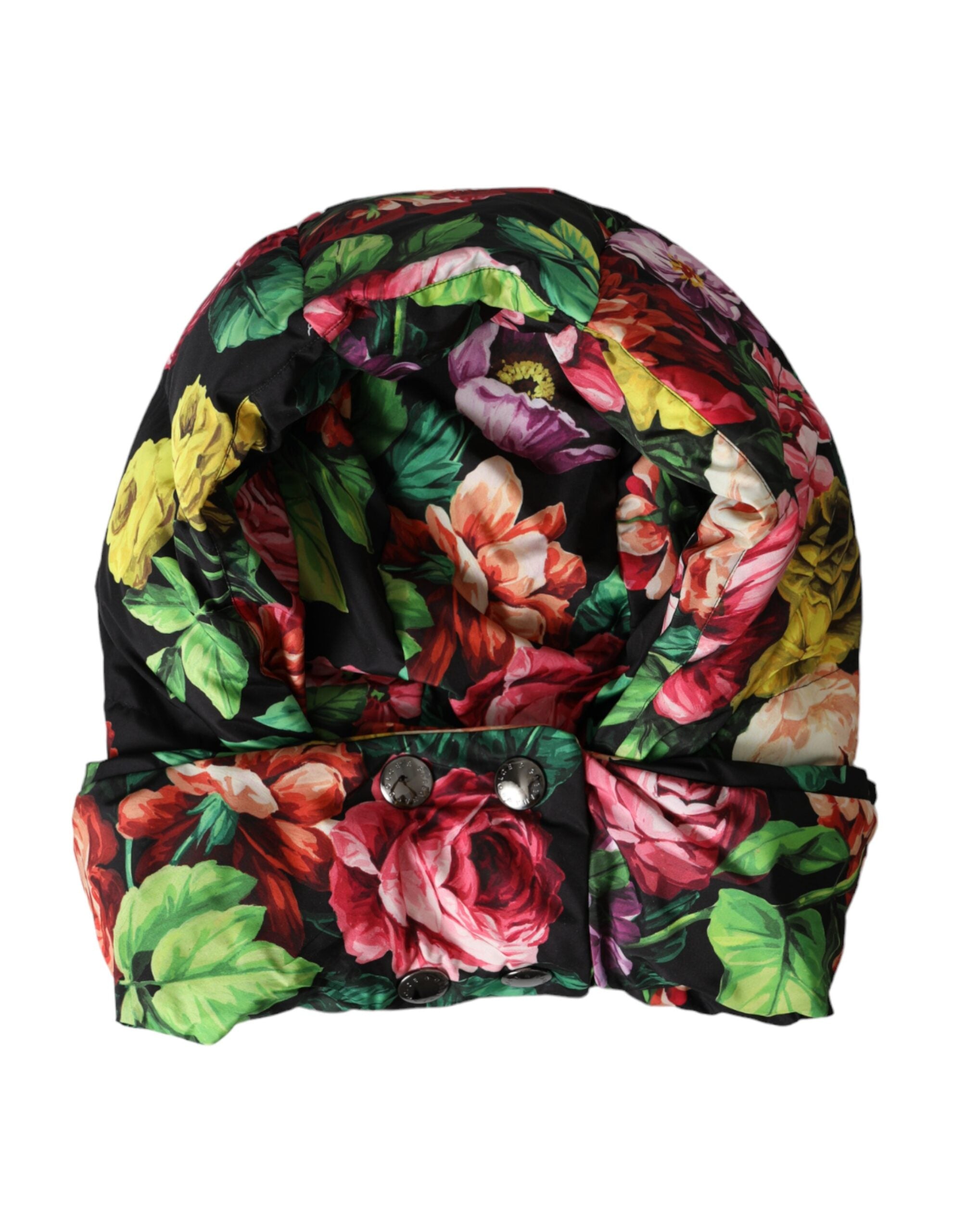Dolce & Gabbana Women's Multicolor Floral Whole Head Wrap Women's Hat