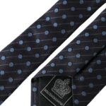 Dolce & Gabbana Dark Blue Polka Dot Silk Adjustable Men Men's Tie