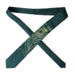 Dolce & Gabbana Green Printed 100% Silk Adjustable Men Men's Tie