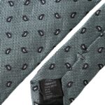 Dolce & Gabbana Green 100% Silk Patterned Adjustable Men Men's Tie