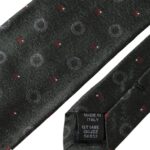 Dolce & Gabbana Dark Gray 100% Silk Fantasy Adjustable Men Men's Tie