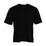 Dolce & Gabbana Black Cotton Round Neck Short Sleeves Men's T-shirt