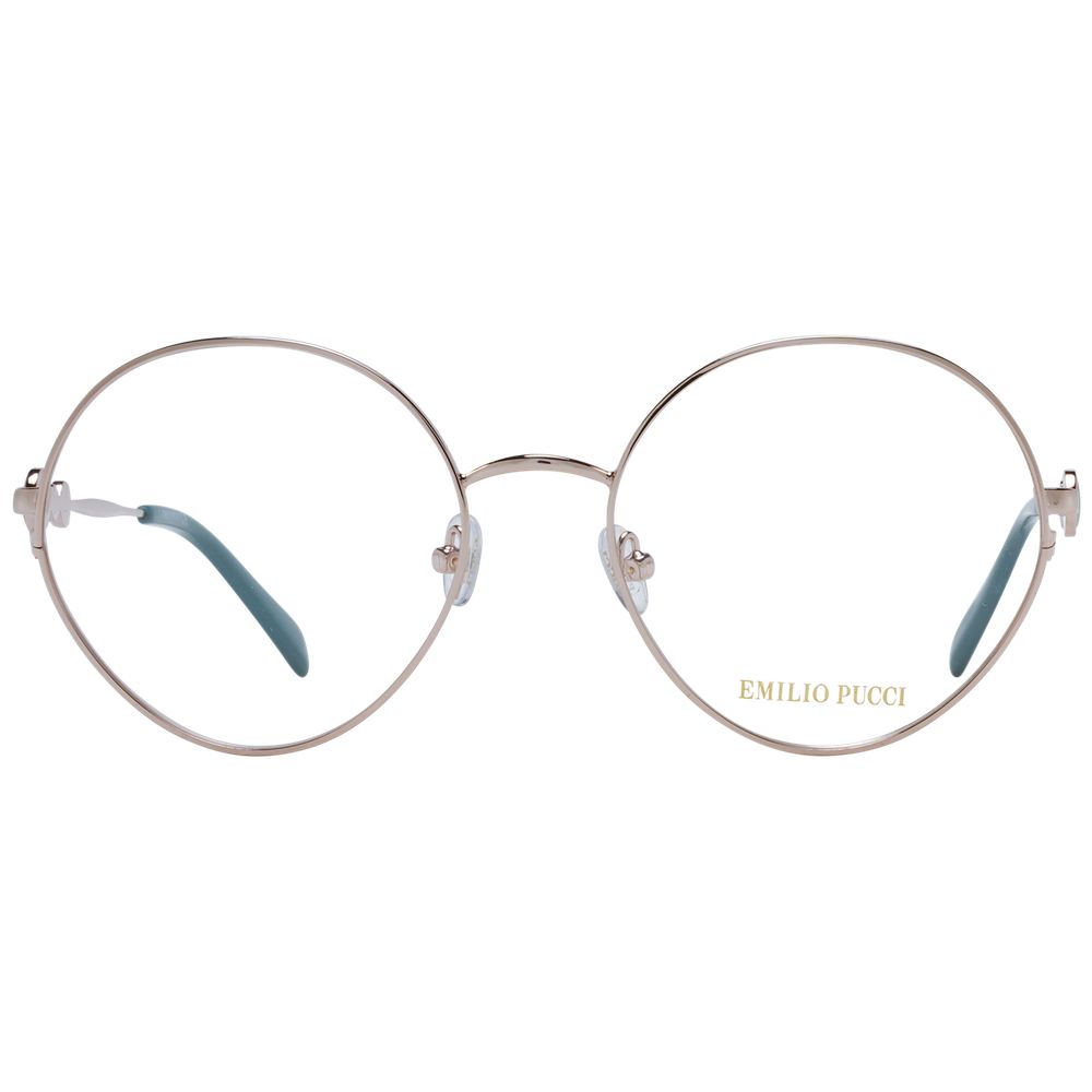 Emilio Pucci Rose Gold Metal Glasses Women's (Frames)