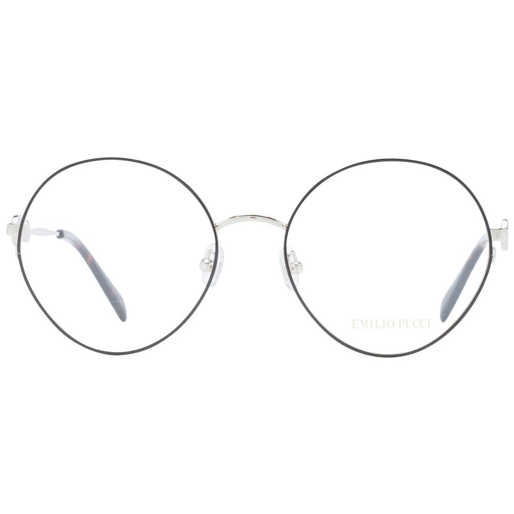 Emilio Pucci Black Metal Glasses Women's (Frames)