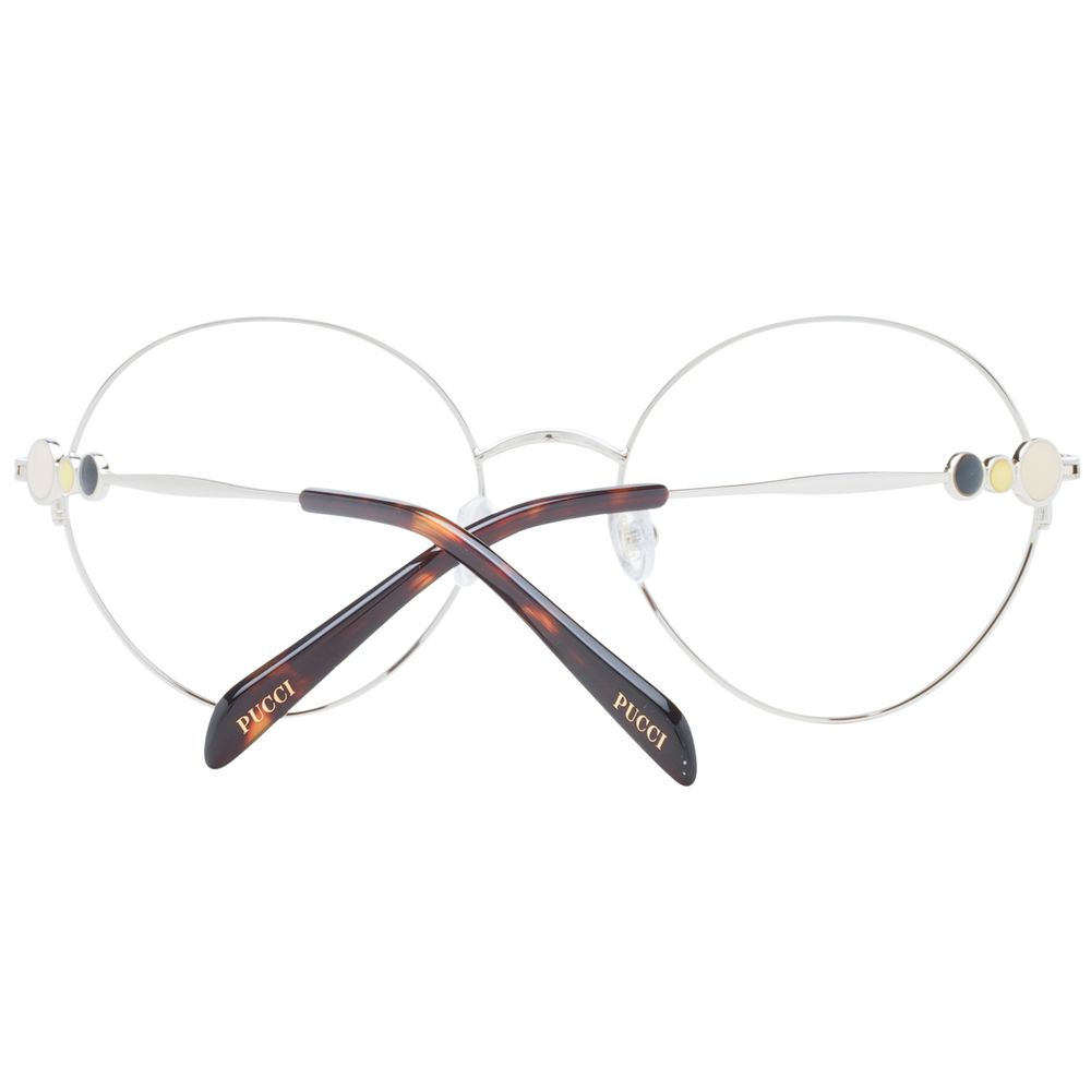Emilio Pucci Black Metal Glasses Women's (Frames)