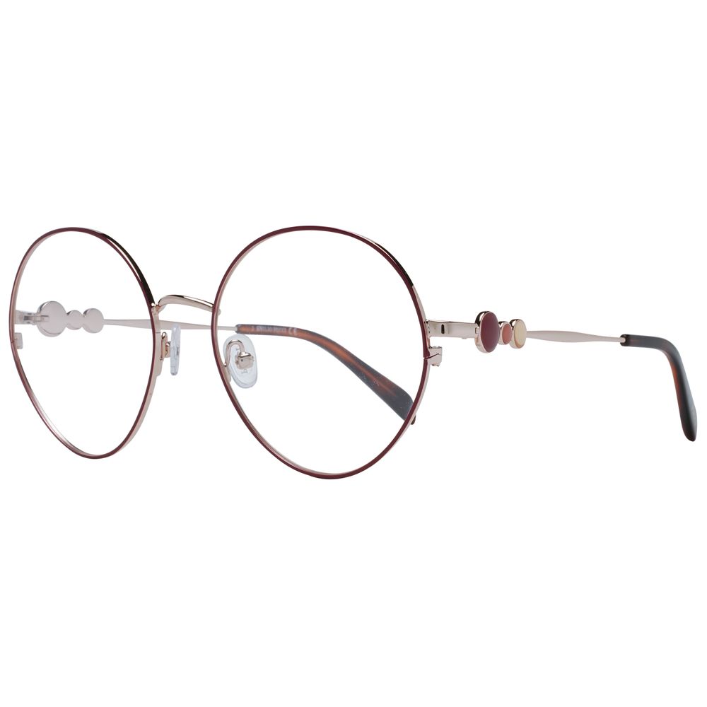 Emilio Pucci Multicolor Metal Glasses Women's (Frames)