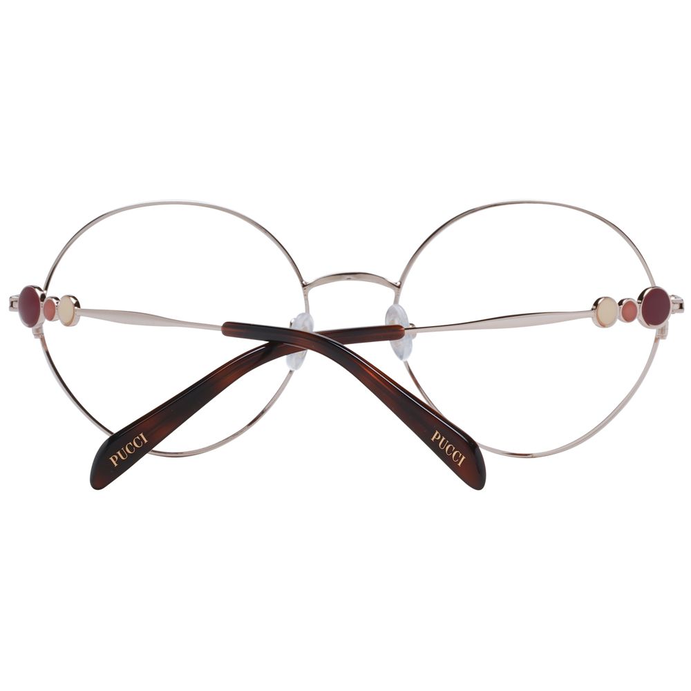 Emilio Pucci Multicolor Metal Glasses Women's (Frames)