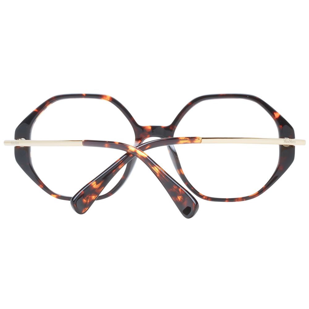 Max Mara Brown Plastic Glasses Women's (Frames)