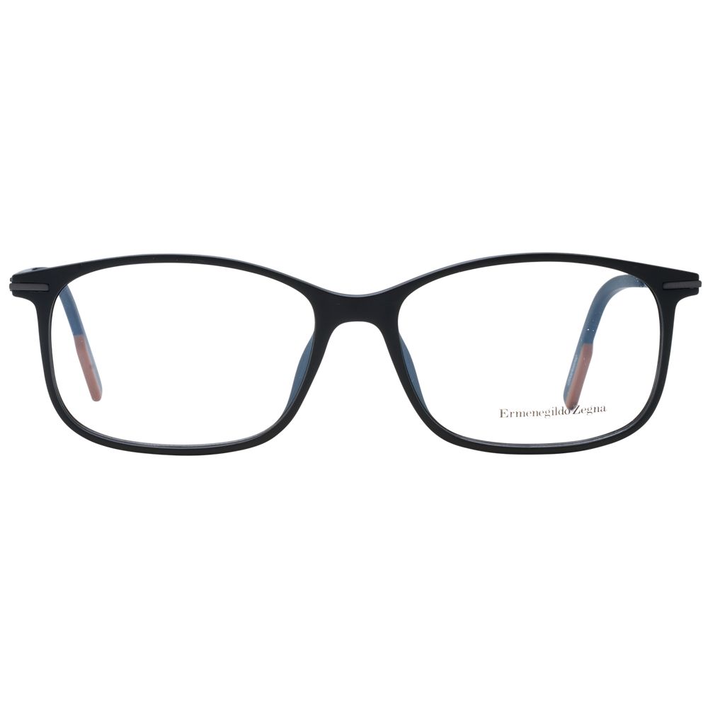Ermenegildo Zegna Black Titanium Glasses Men's (Frames)