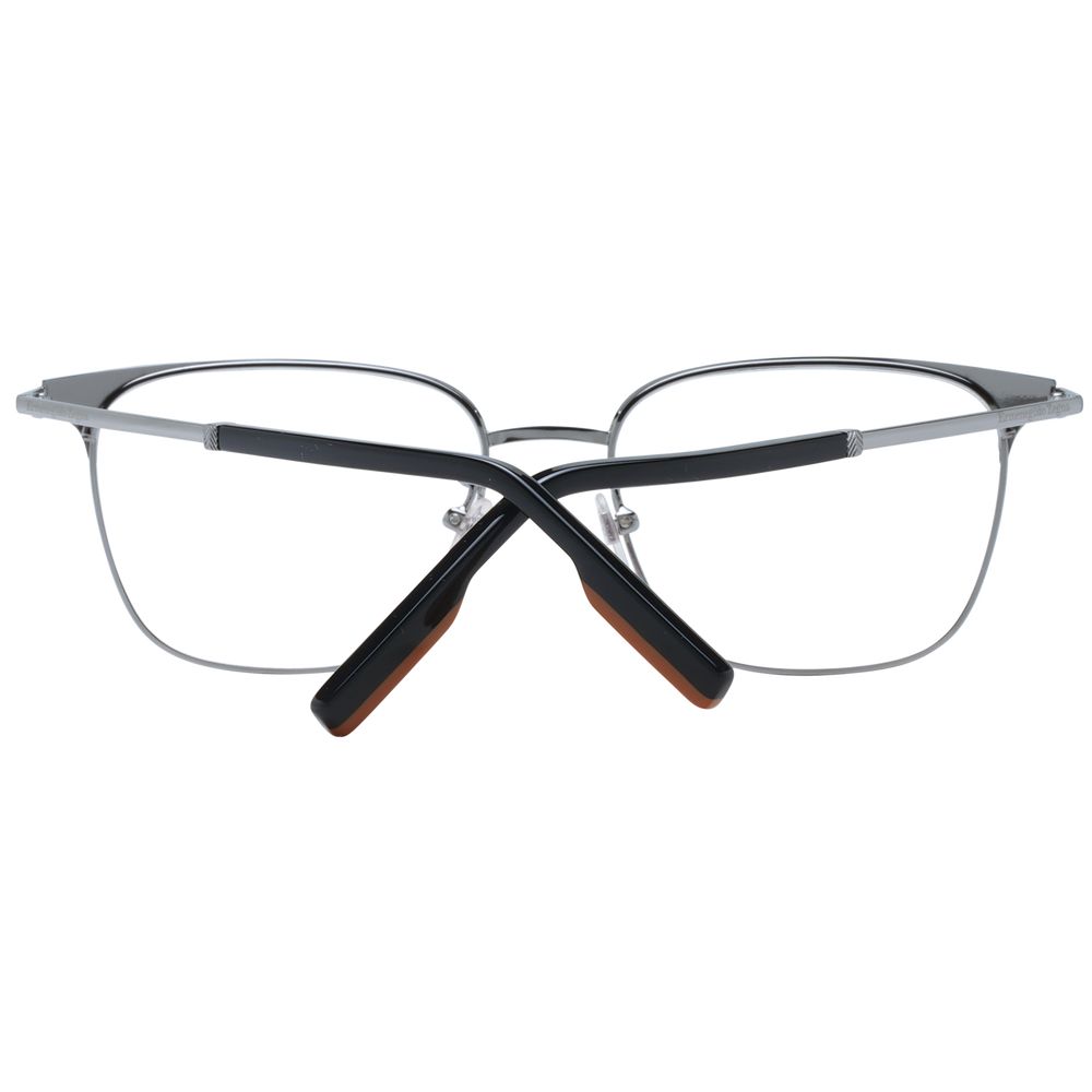Ermenegildo Zegna Black Metal Glasses Men's (Frames)