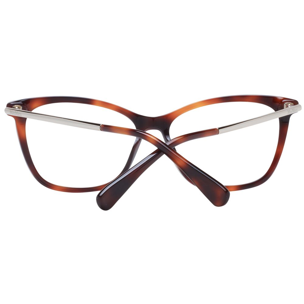 Max Mara Brown Plastic Glasses Women's (Frames)