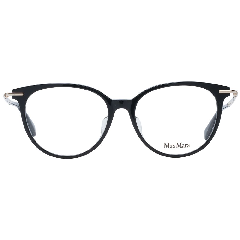 Max Mara Black Plastic Glasses Women's (Frames)