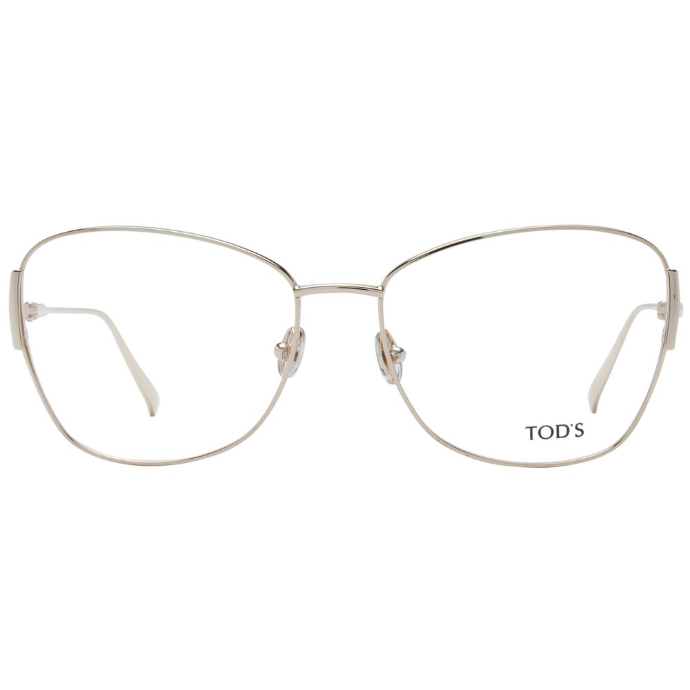 Tod's Gold Metal Glasses Women's (Frames)