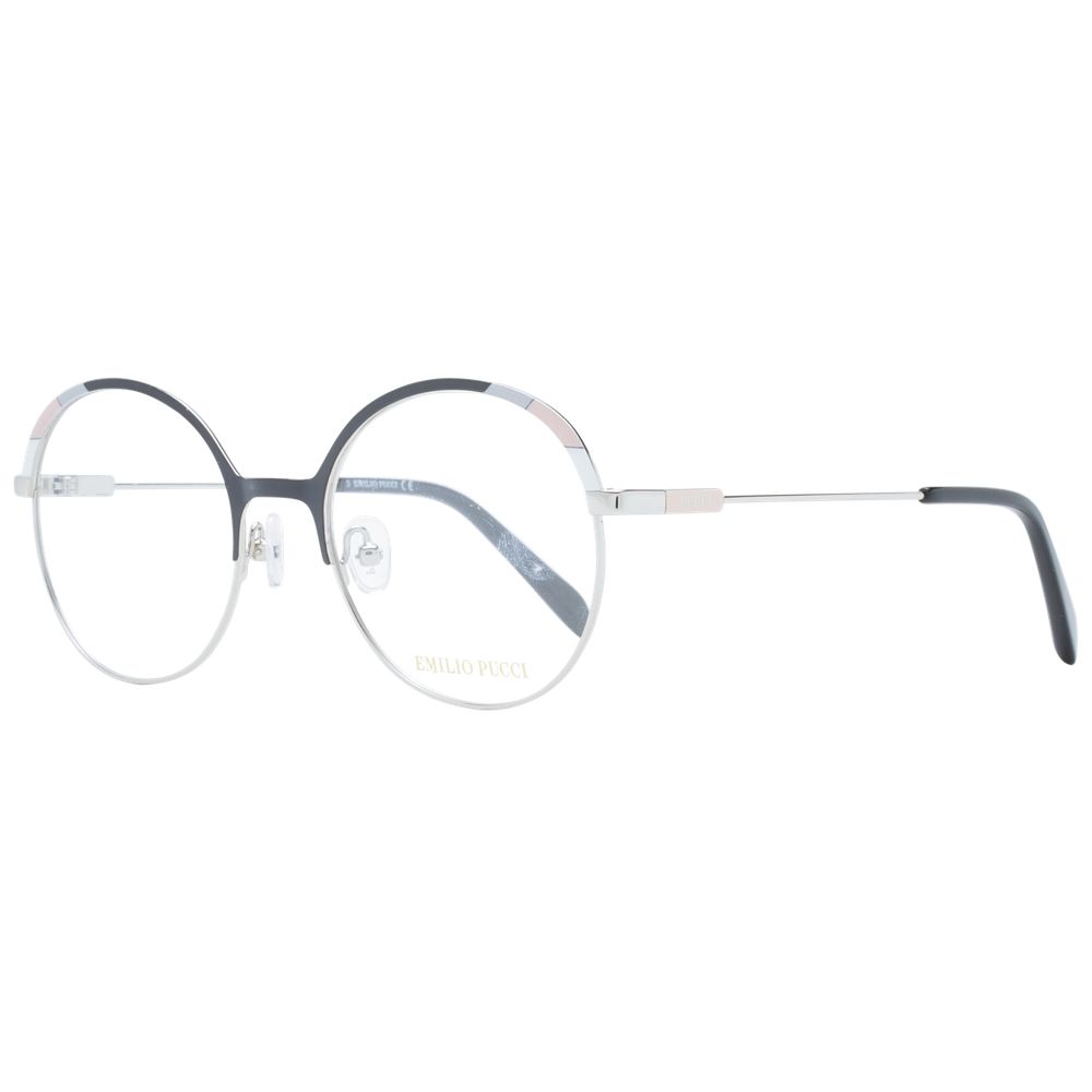 Emilio Pucci Black Metal Glasses Women's (Frames)