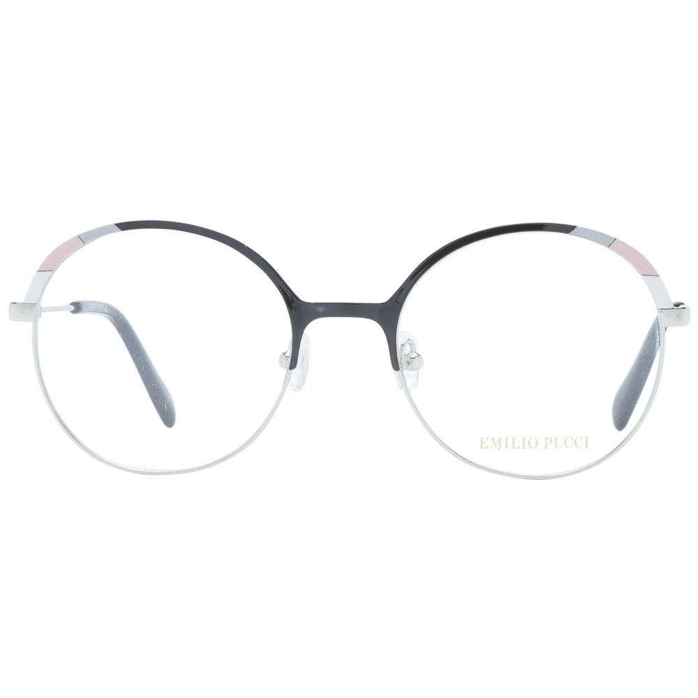 Emilio Pucci Black Metal Glasses Women's (Frames)