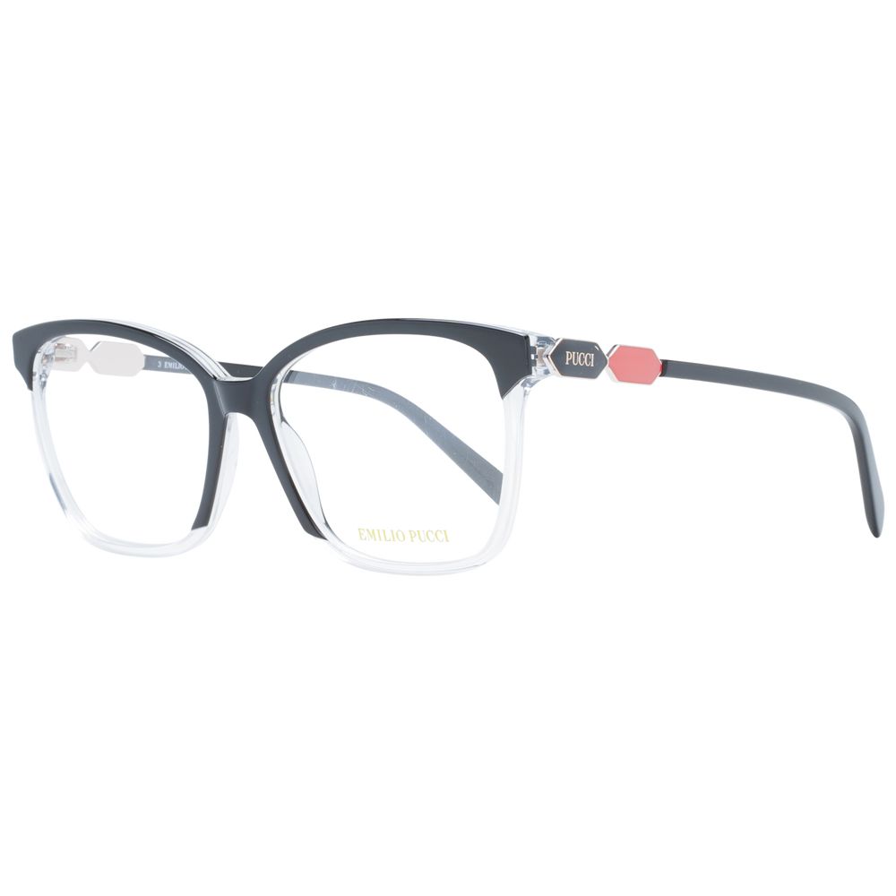 Emilio Pucci Black Plastic Glasses Women's (Frames)