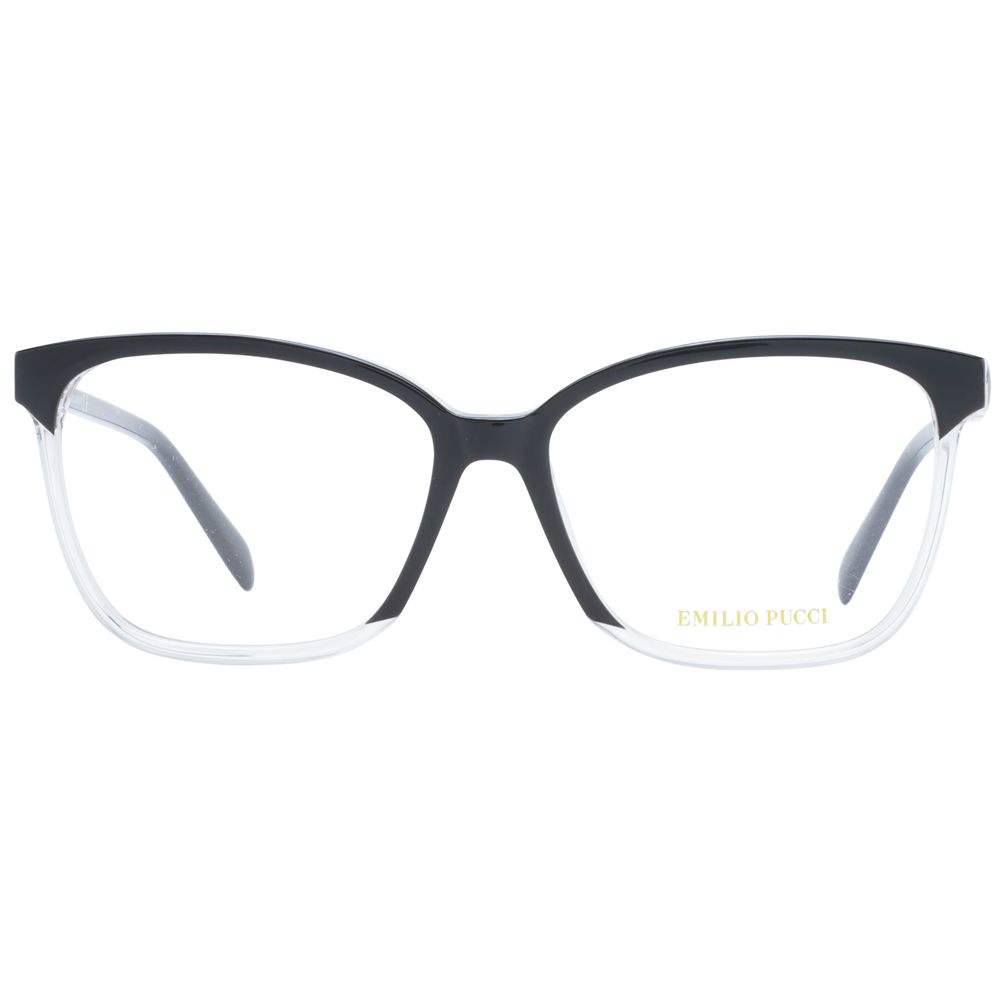 Emilio Pucci Black Plastic Glasses Women's (Frames)