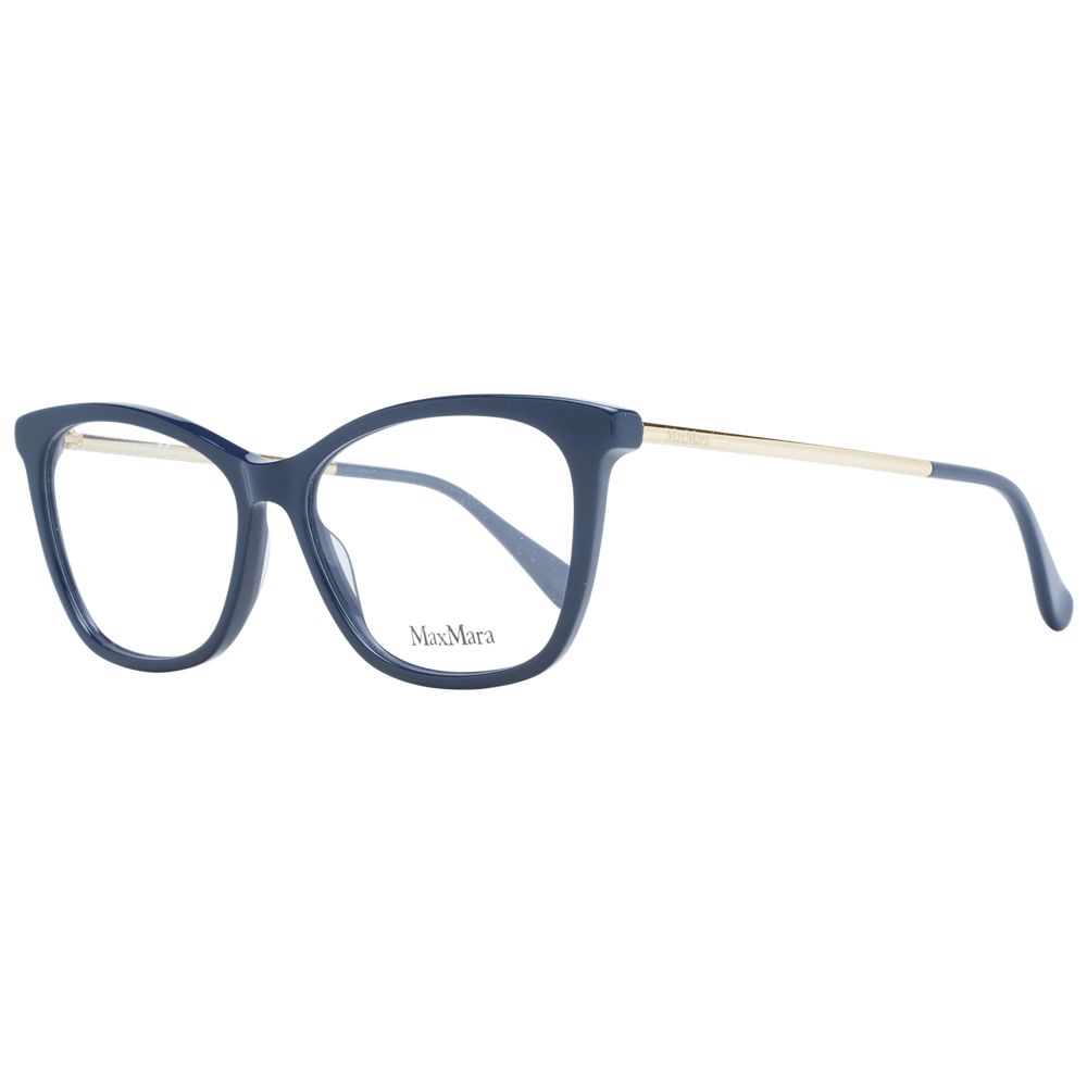Max Mara Blue Plastic Glasses Women's (Frames)
