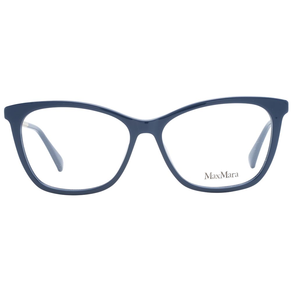 Max Mara Blue Plastic Glasses Women's (Frames)