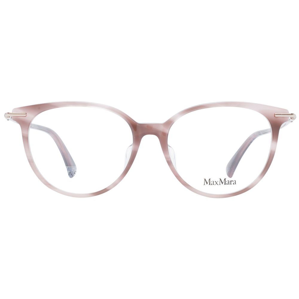 Max Mara Pink Plastic Glasses Women's (Frames)