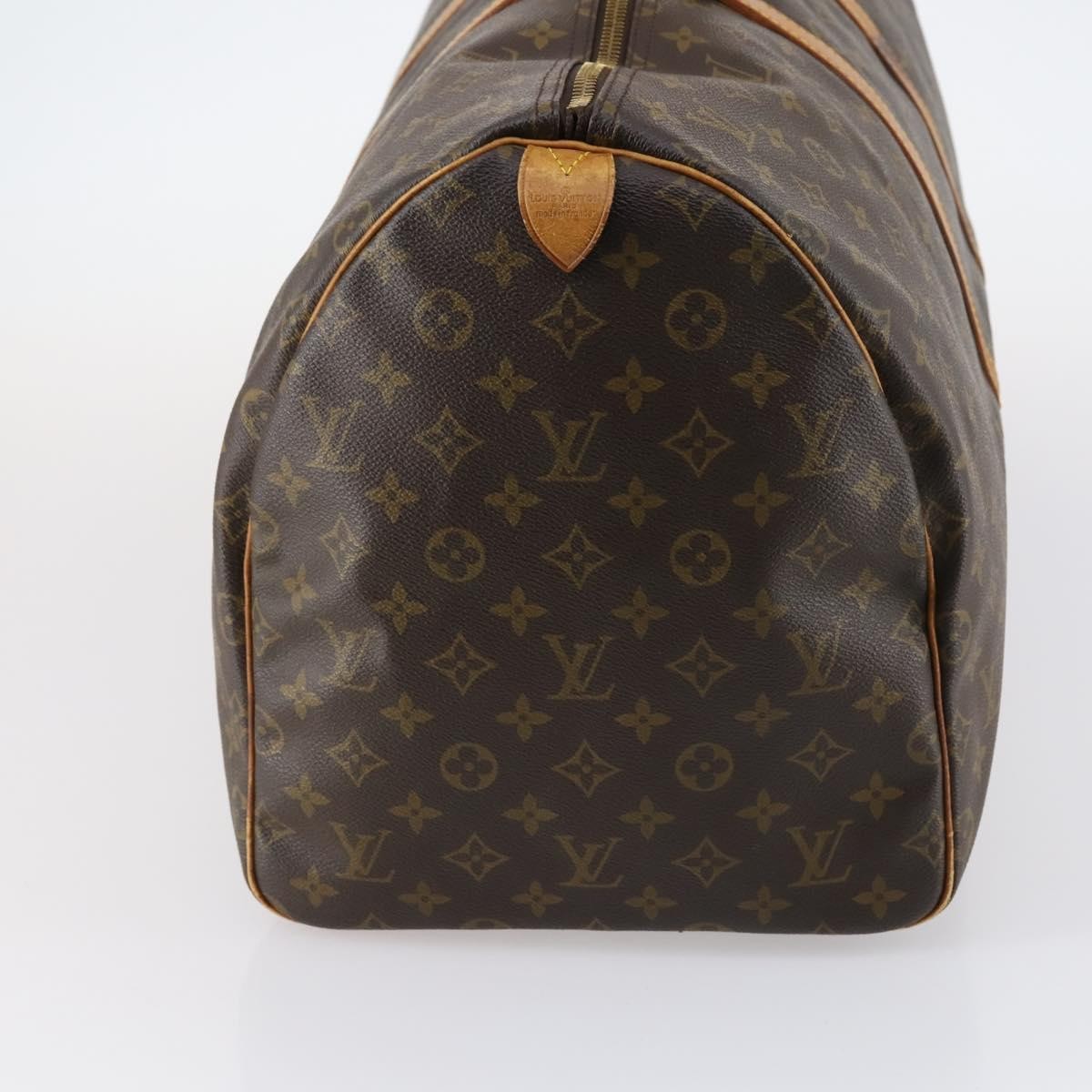 Louis Vuitton Keepall Monogram Canvas Brown Canvas Travel Bag Bag (Pre-Owned)