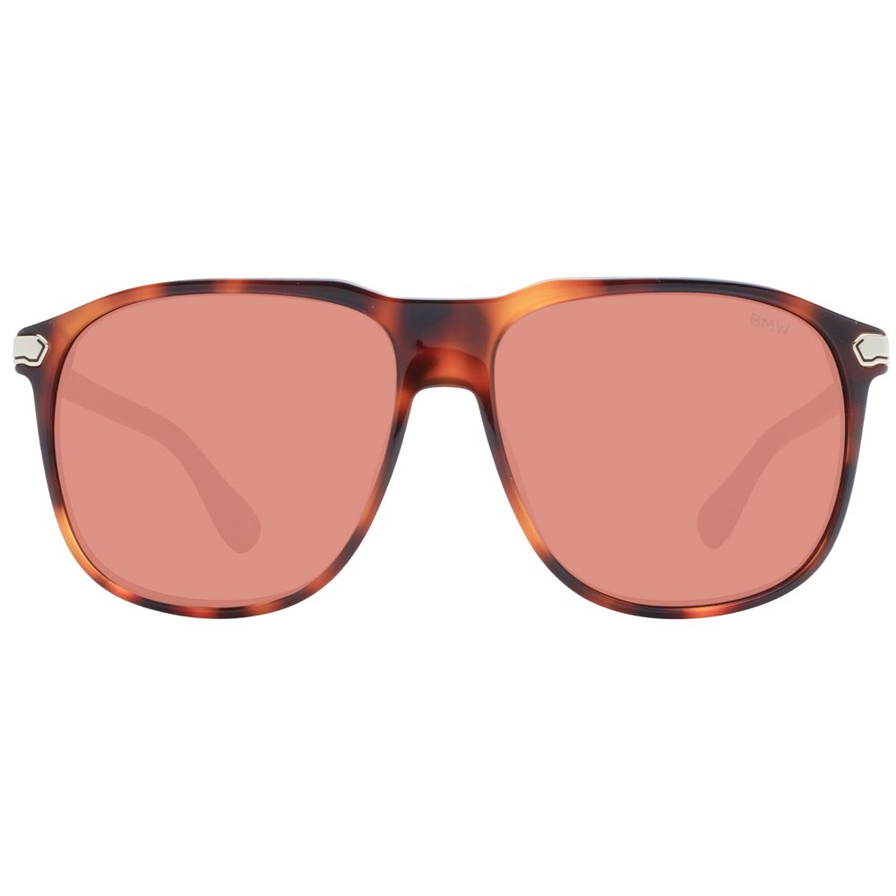 BMW Brown Plastic Men's Sunglasses
