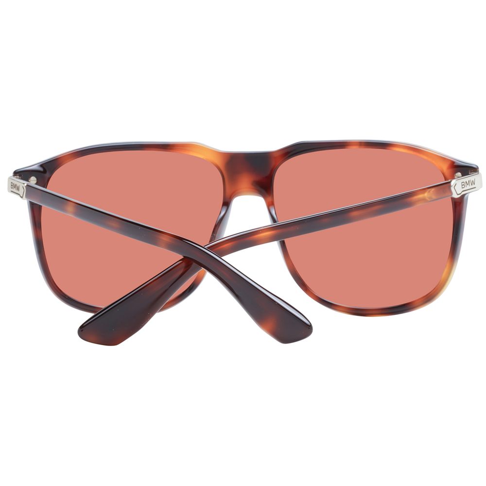 BMW Brown Plastic Men's Sunglasses