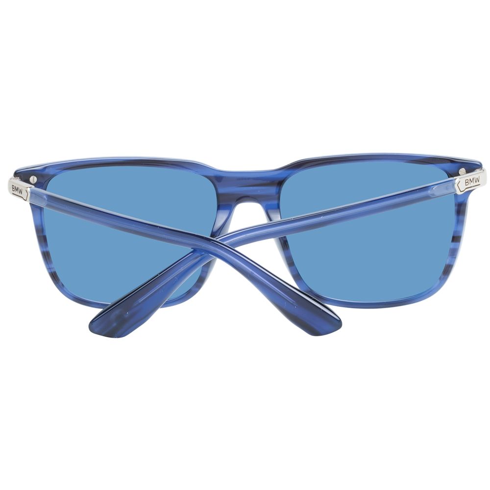 BMW Blue Plastic Men's Sunglasses