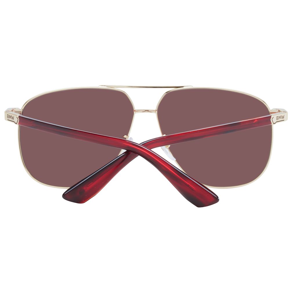BMW Gold Metal Men's Sunglasses