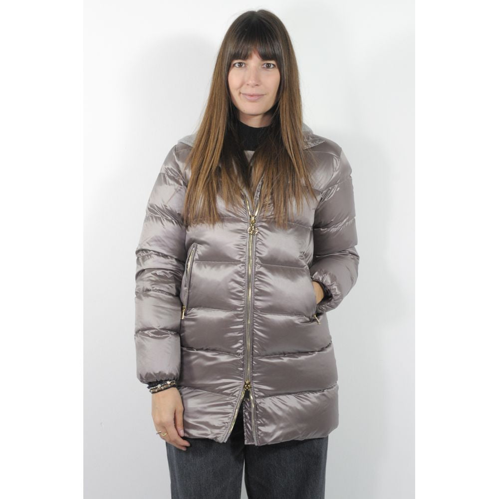 People Of Shibuya Gray Polyester Jackets & Women's Coat