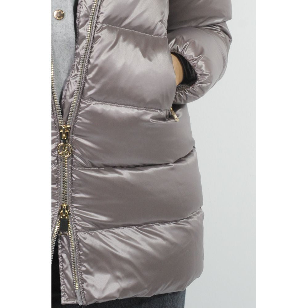 People Of Shibuya Gray Polyester Jackets & Women's Coat