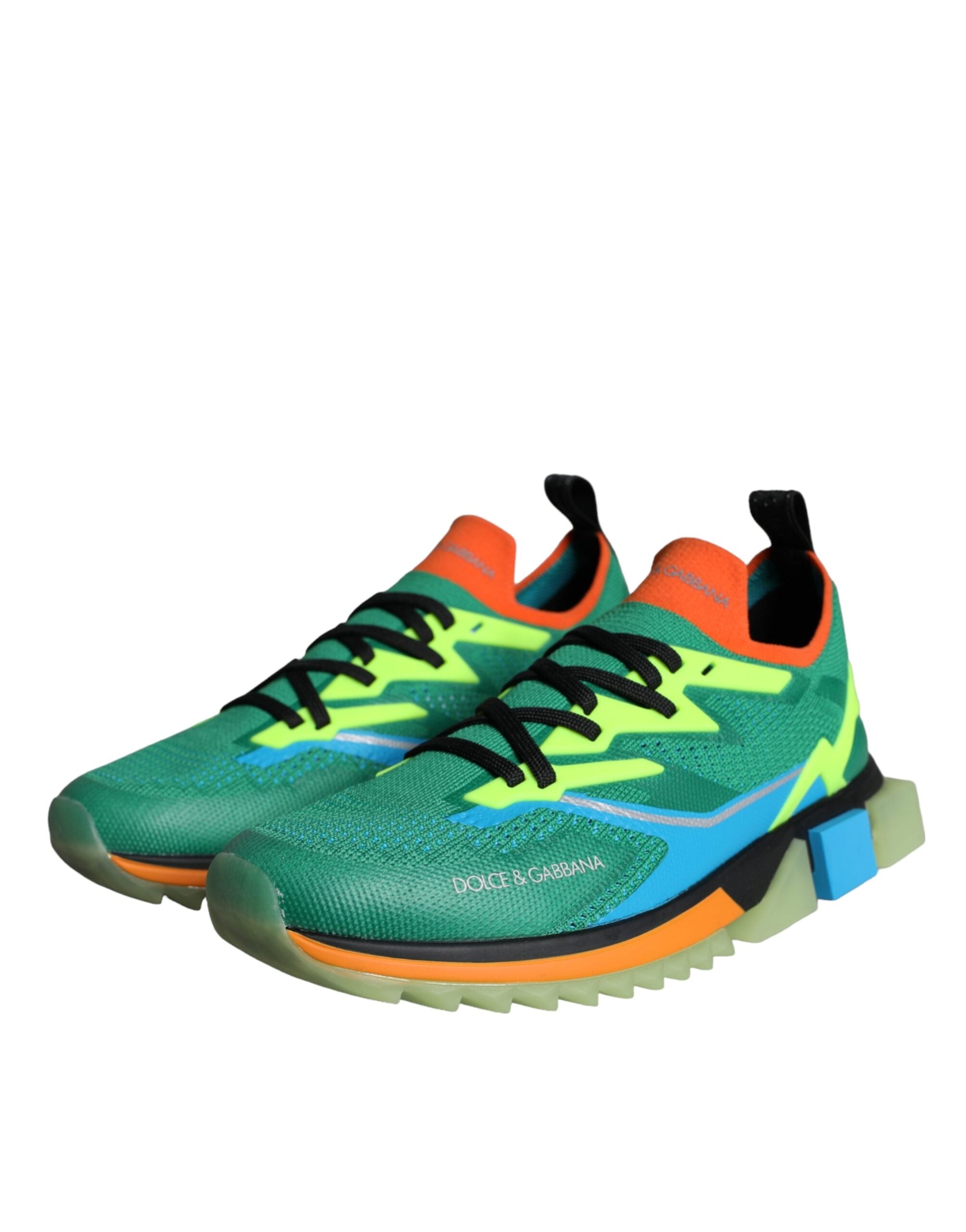 Dolce & Gabbana Multicolor Super King Low Top Sneakers Men's Shoes
