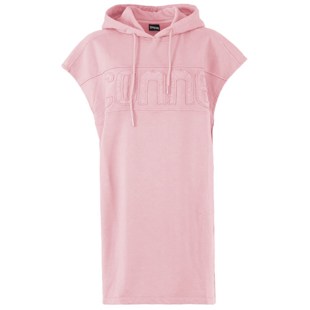 Comme Des Fuckdown Pink Cotton Women's Dress