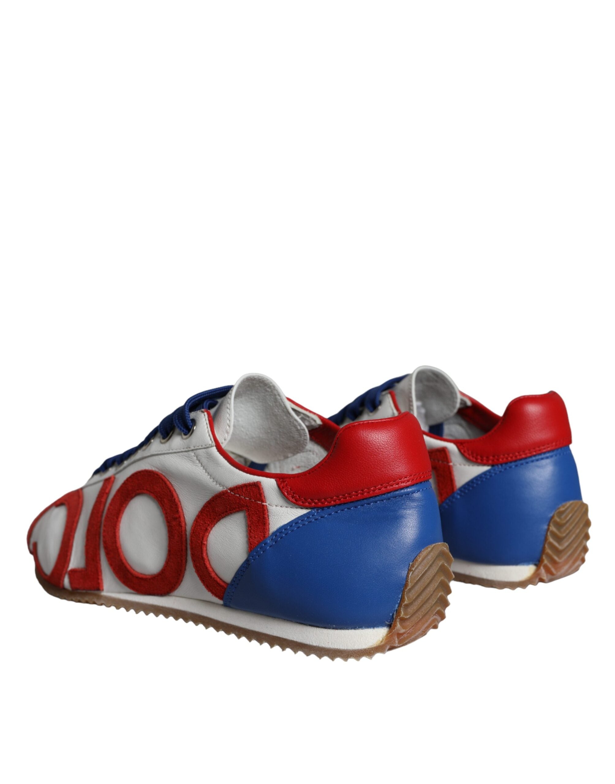Dolce & Gabbana Multicolor Leather Logo Casual Sneakers Women's Shoes (Pre-Owned)