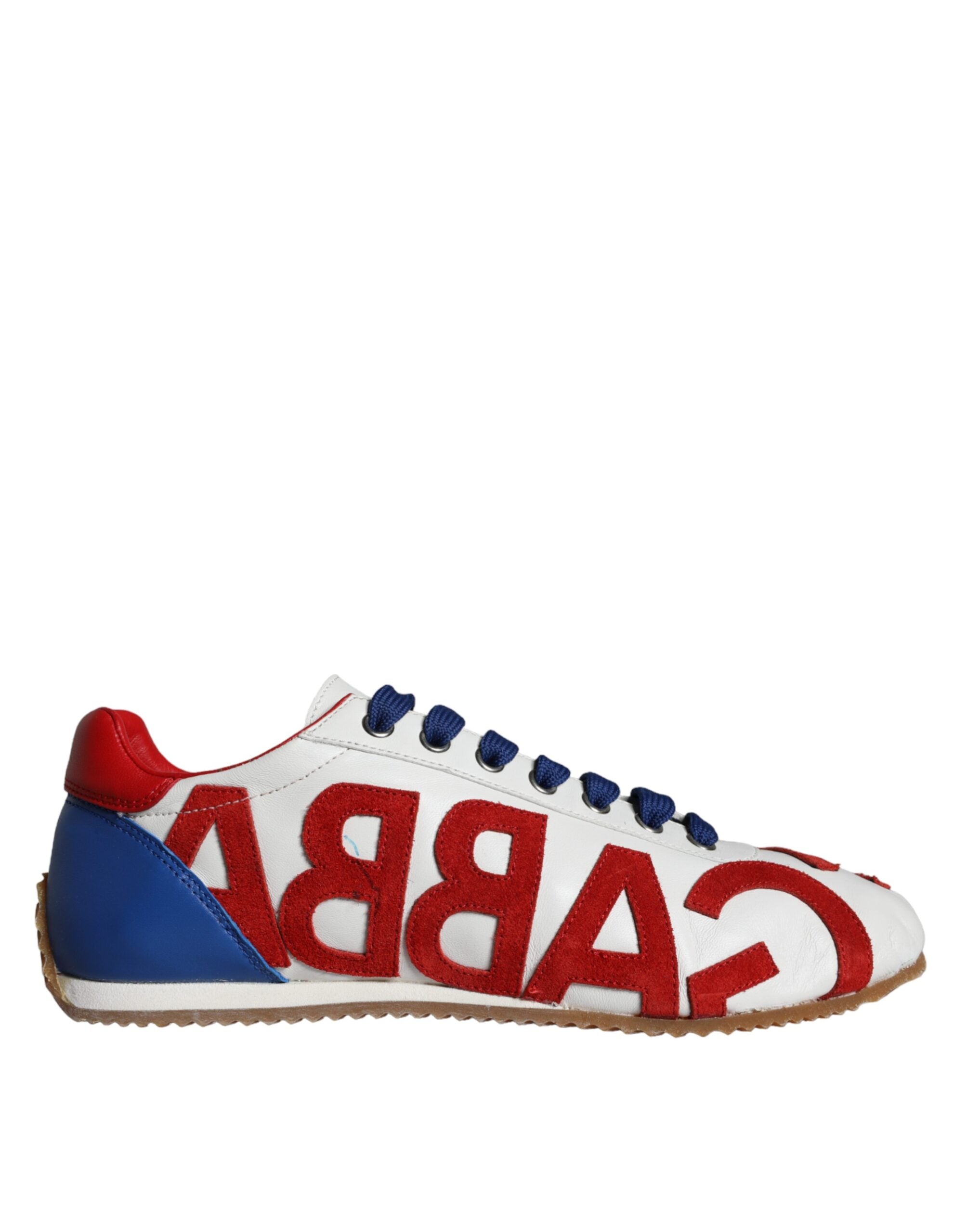 Dolce & Gabbana Multicolor Leather Logo Casual Sneakers Women's Shoes (Pre-Owned)