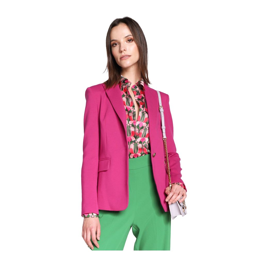 PINKO Fuchsia Viscose Suits & Women's Blazer