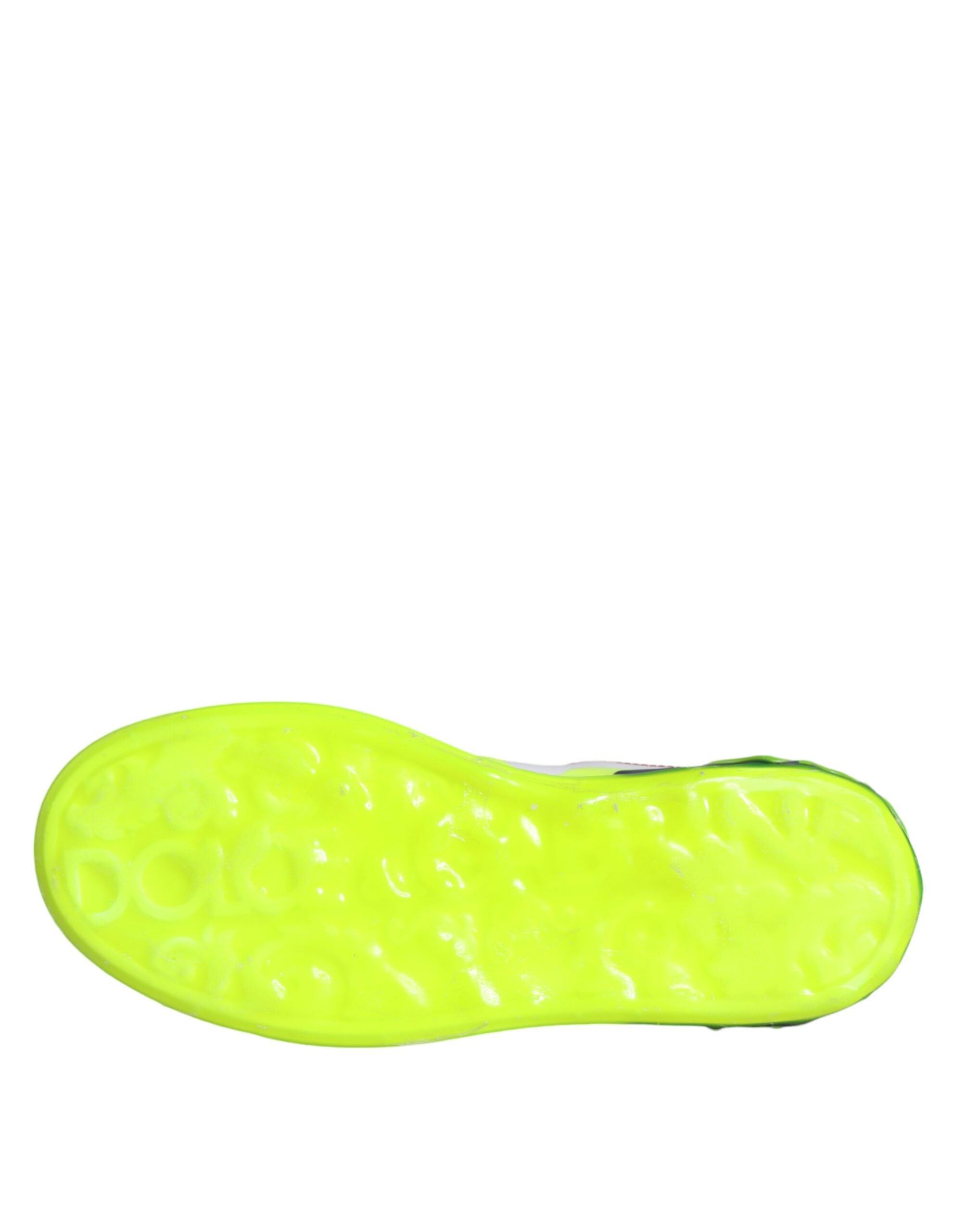 Dolce & Gabbana White Leather Portofino Low Top Sneakers Women's Shoes