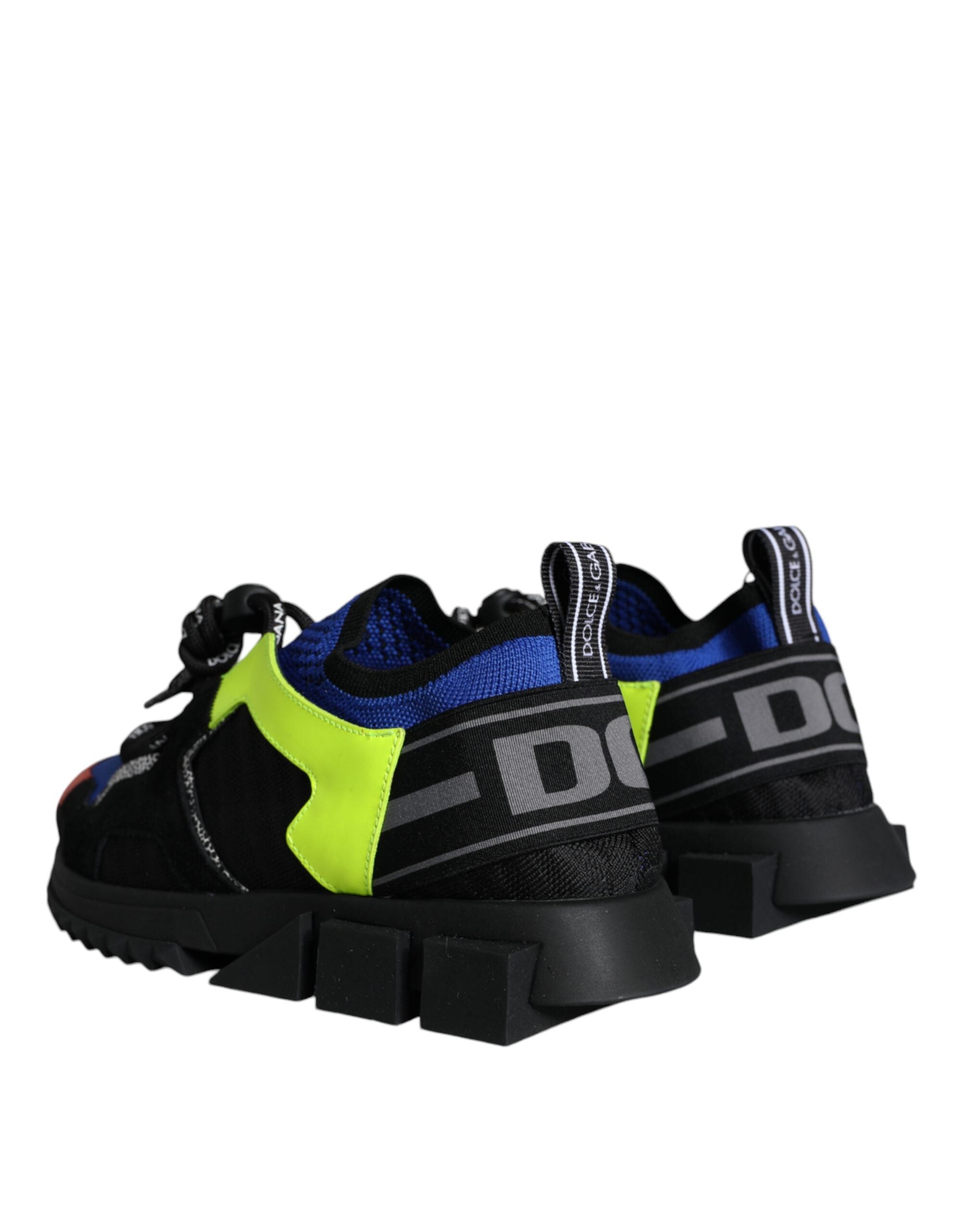 Dolce & Gabbana Multicolor Mesh Sorrento Trekking Sneakers Women's Shoes