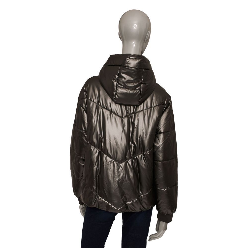Baldinini Trend Gray Polyester Women Women's Jacket